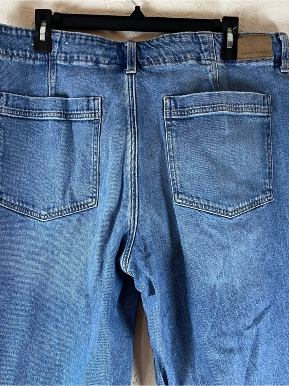 American Eagle Stretch Barrel Jeans in Indigo Abyss - Picture 11 of 15